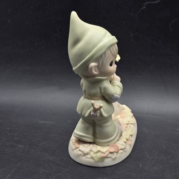 Precious Moments 1996 Color Your World with Thanksgiving Fall Autumn Elf - Picture 3 of 9